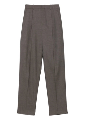 Saint Laurent tailored high-waisted trousers - Brown