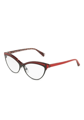 Alain Mikli cat-eye frame glasses - Red