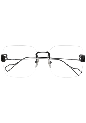 Balenciaga Eyewear BB rimless glasses - Black