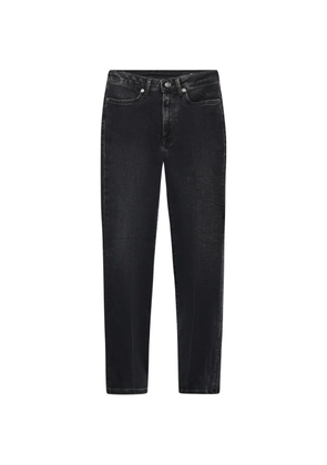 DONDUP belt-loops five-pockets jeans - Black