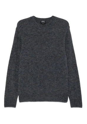 A.P.C. crew-neck sweater - Grey