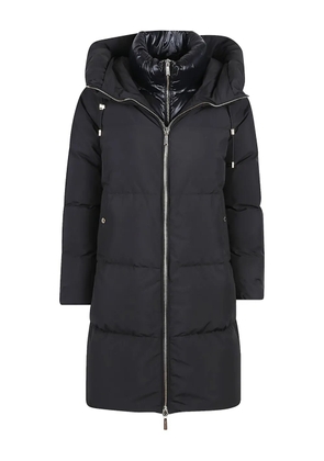 Moorer hooded CLELIA STP jacket - Black