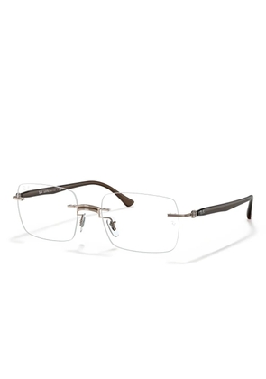 Ray-Ban square-frame glasses - Brown