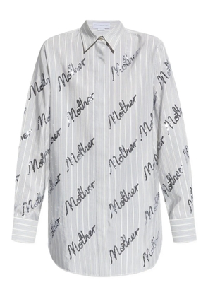 Stella McCartney sequin-embellished striped shirt - 9215