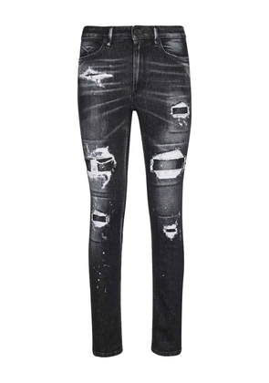 DONDUP distressed-effect jeans - Black