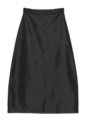 Lunatica Milano textured maxi skirt - Black