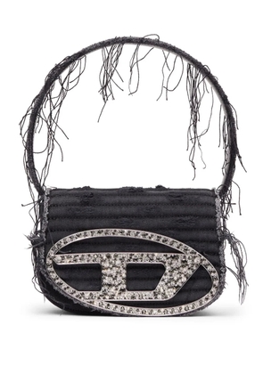 Diesel 1DR canvas shoulder bag - Black