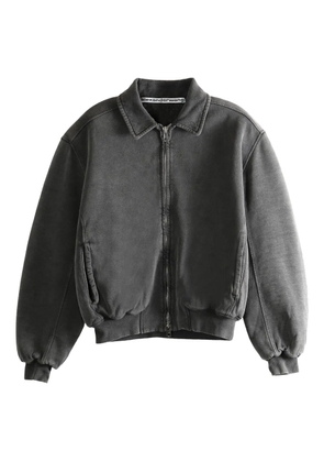 Alexander Wang zip-fastening bomber jacket - Grey