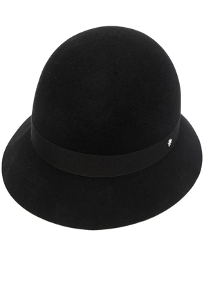 Helen Kaminski ribbon-trim felt sun hat - Black