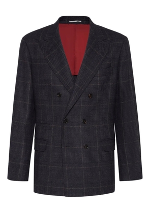 Brunello Cucinelli double-breasted blazer - Grey