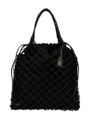 Moschino woven tote bag - Black