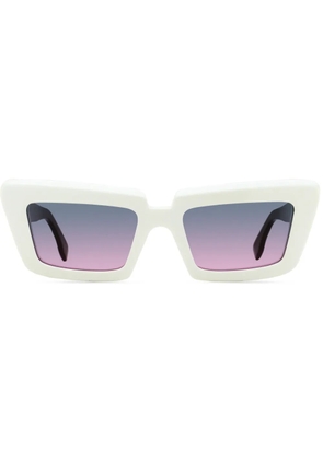 Retrosuperfuture Coccodrillo sunglasses - White