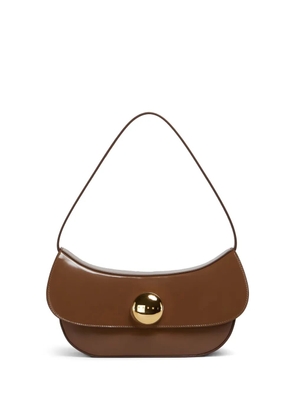 Marni leather shoulder bag - Brown