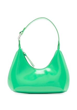 BY FAR Amber mini leather shoulder bag - Green