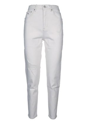 Tommy Jeans high-rise tapered jeans - White