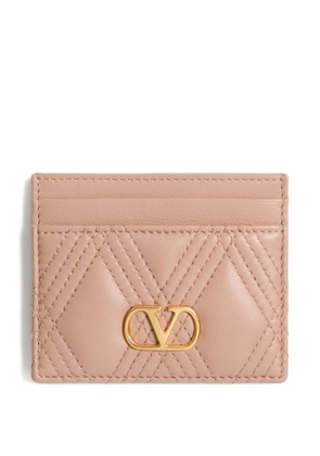 Valentino Garavani Quiltie 67 card holder - Pink
