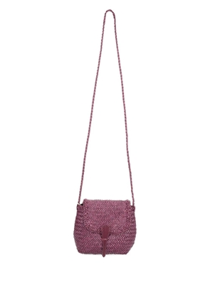 DRAGON DIFFUSION mini City woven braided shoulder bag - Purple