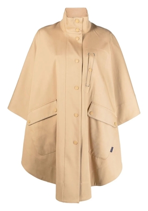 See by Chloé high-neck half-sleeved parka - Neutrals