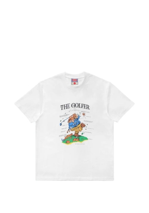 Metalwood Studio graphic print crewneck T-shirt - White