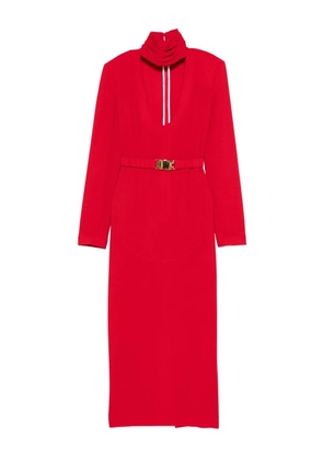 Rowen Rose belted maxi dress - Red