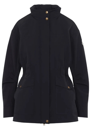 Moncler logo-patch jacket - Black