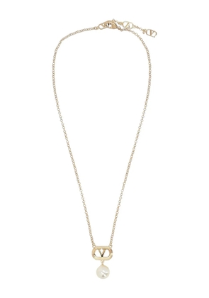 Valentino Garavani Vlogo pendant necklace - Gold