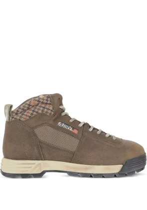 Autry houndstooth panel boots - Neutrals