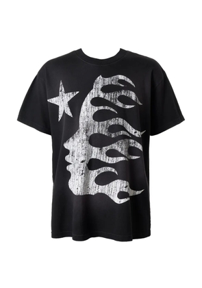 HELLSTAR star graphic T-shirt - Black