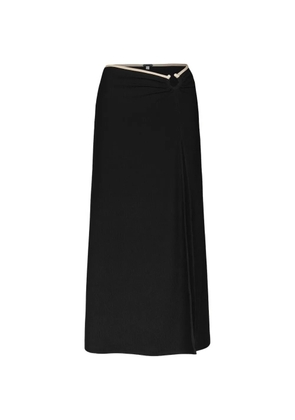 Johanna Ortiz Nuevo Destino midi skirt - Black