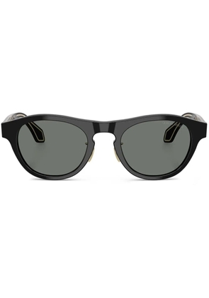 Giorgio Armani pantos-frame sunglasses - Black