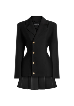 Manière De Voir Nicole pleated mini dress - Black