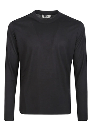 Altea long-sleeve crew-neck t-shirt - Black