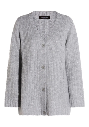 Fabiana Filippi button-up knit cardigan - Grey