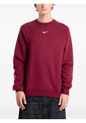 Nike Nocta swoosh fleece sweater - Red