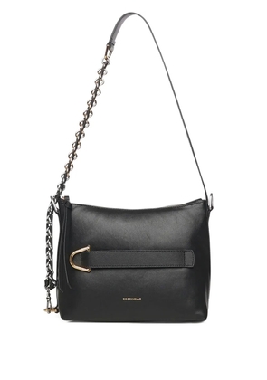 Coccinelle chain-strap shoulder bag - Black