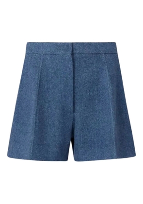 Sportmax runway wool shorts - Blue