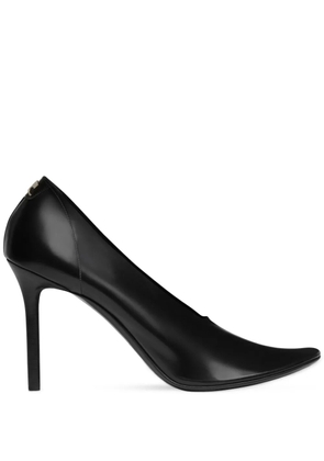 Courrèges 100mm translucent pumps - Black