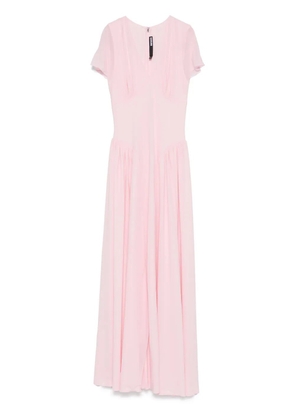 ROTATE BIRGER CHRISTENSEN V-neck maxi dress - 1011 FAIRY TALE