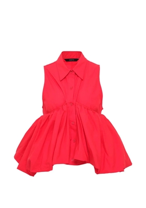 pushBUTTON collared buttoned shirt