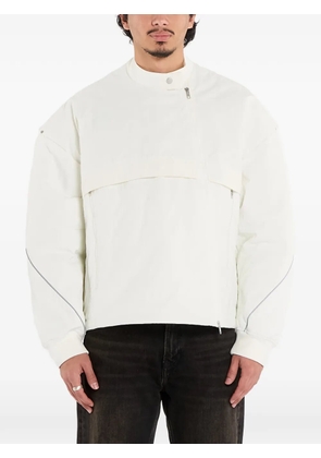 adidas Motor Ave racer jacket - White