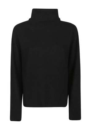 Aragona turtleneck cashmere sweater - Black
