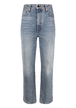 KHAITE Abigail straight-leg jeans - Blue