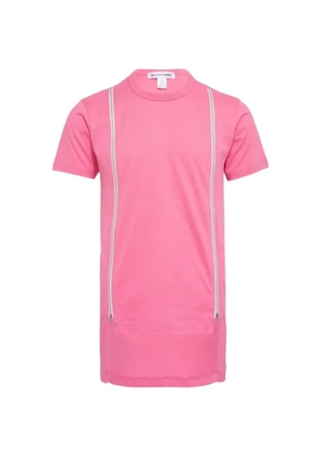Comme Des Garçons Shirt zip T-shirt - Pink