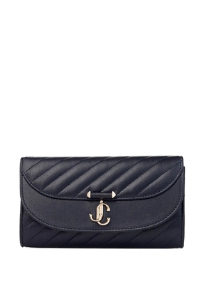 Jimmy Choo Curve quilted chain-strap mini bag - Blue