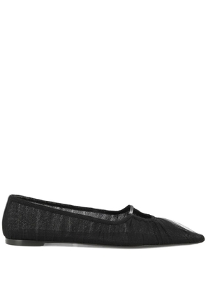 Nensi Dojaka tulle ballerina shoes - Black