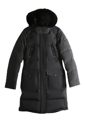 Moose Knuckles hooded coat - Black