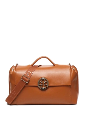 V°73 leather shoulder bag - Brown