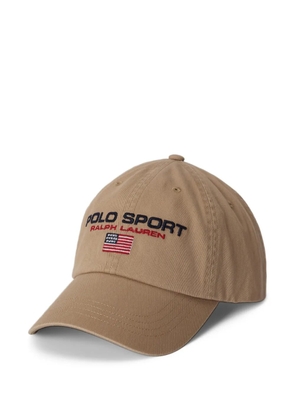 Polo Ralph Lauren logo-embroidered baseball cap - Brown