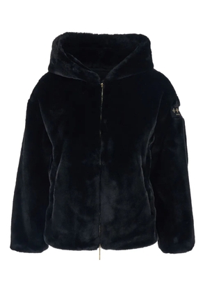 Tatras Yumola drawstring hood logo patch jacket - Black