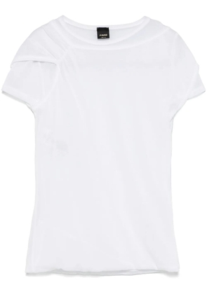 PINKO layered T-shirt - White